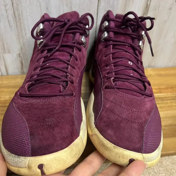 Nike‎ Air Jordan 12 Retro Bordeaux Men\'s Size 11.5 Basketball Shoes main image 4